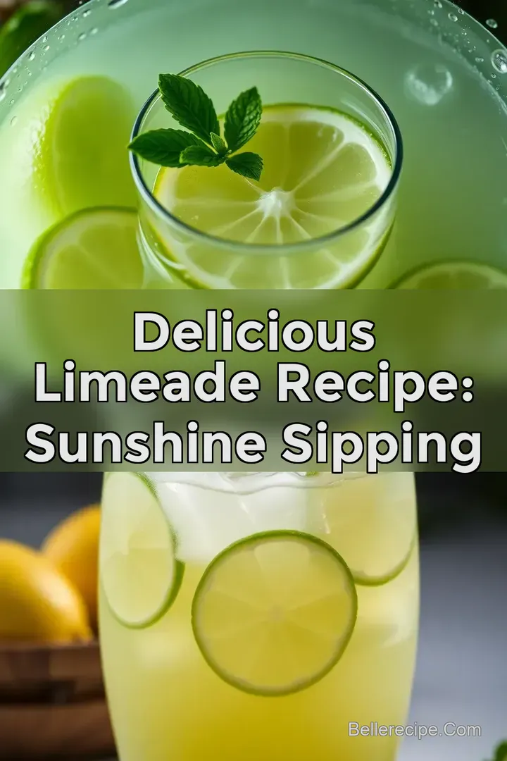 Delicious Limeade Recipe: Sunshine Sipping