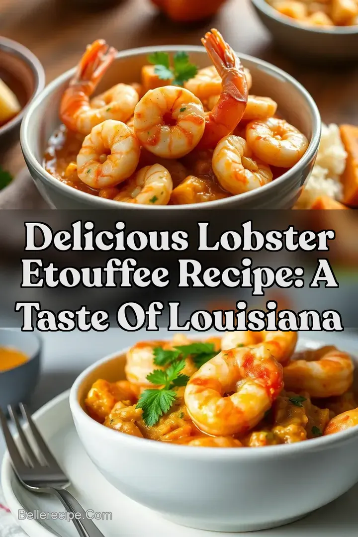 Delicious Lobster Etouffee Recipe: A Taste of Louisiana