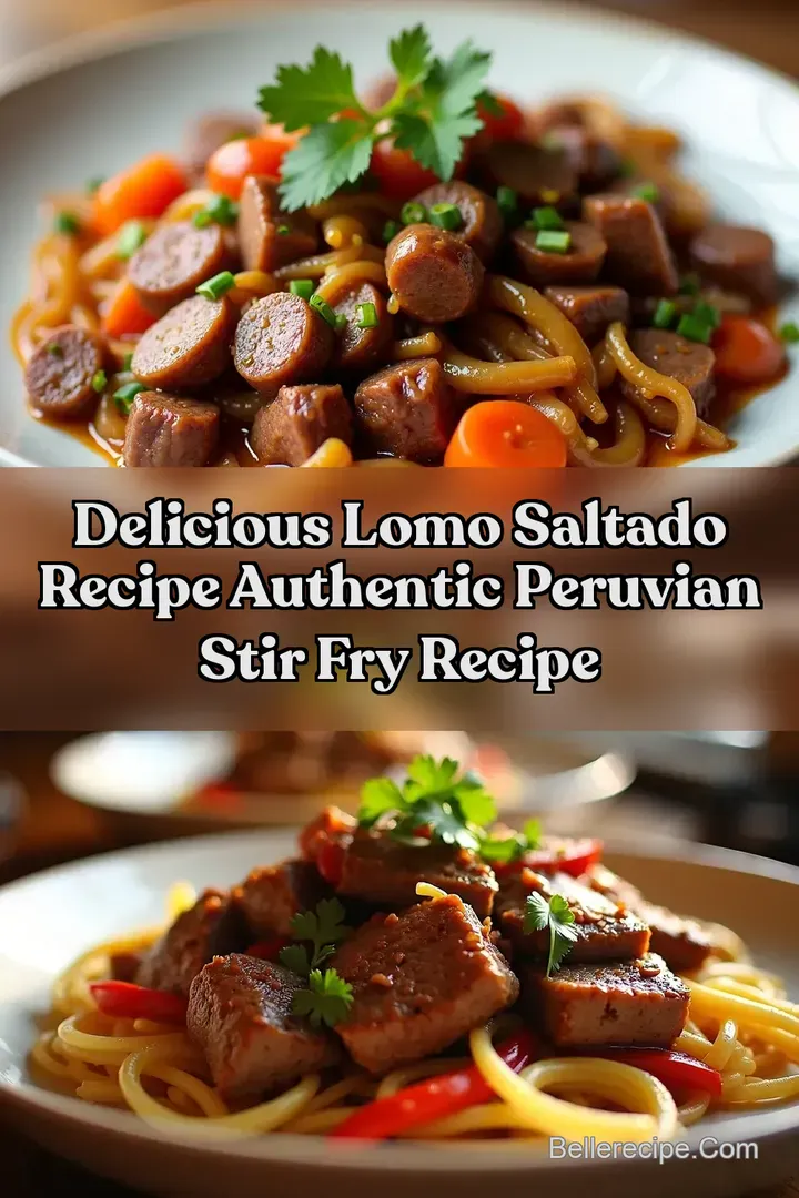 Delicious Lomo Saltado Recipe Authentic Peruvian Stir Fry Recipe