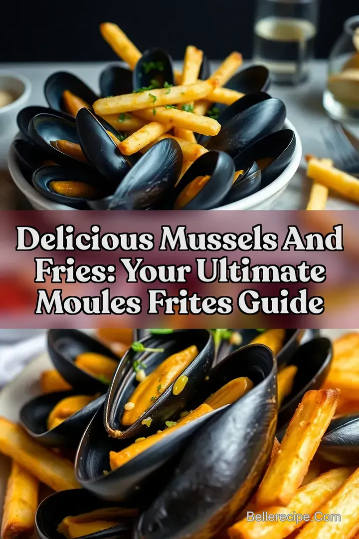 Delicious Mussels and Fries: Your Ultimate Moules Frites Guide