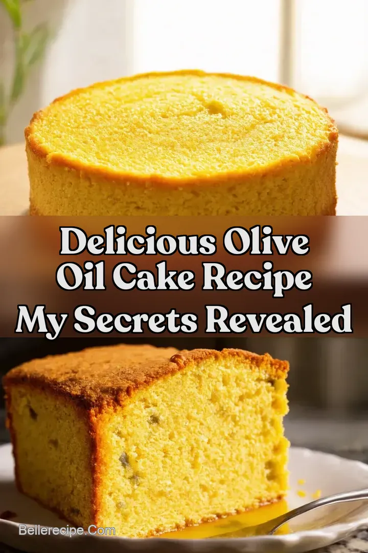 Delicious Olive Oil Cake Recipe My Secrets Revealed