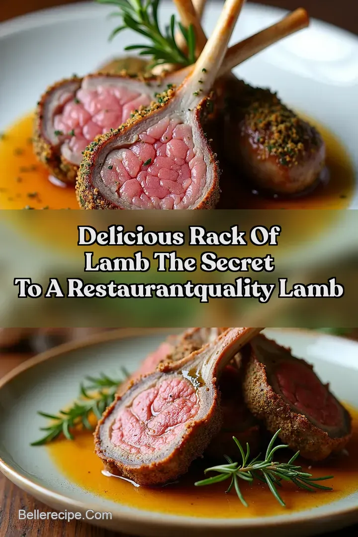 Delicious Rack Of Lamb The Secret To A RestaurantQuality Lamb