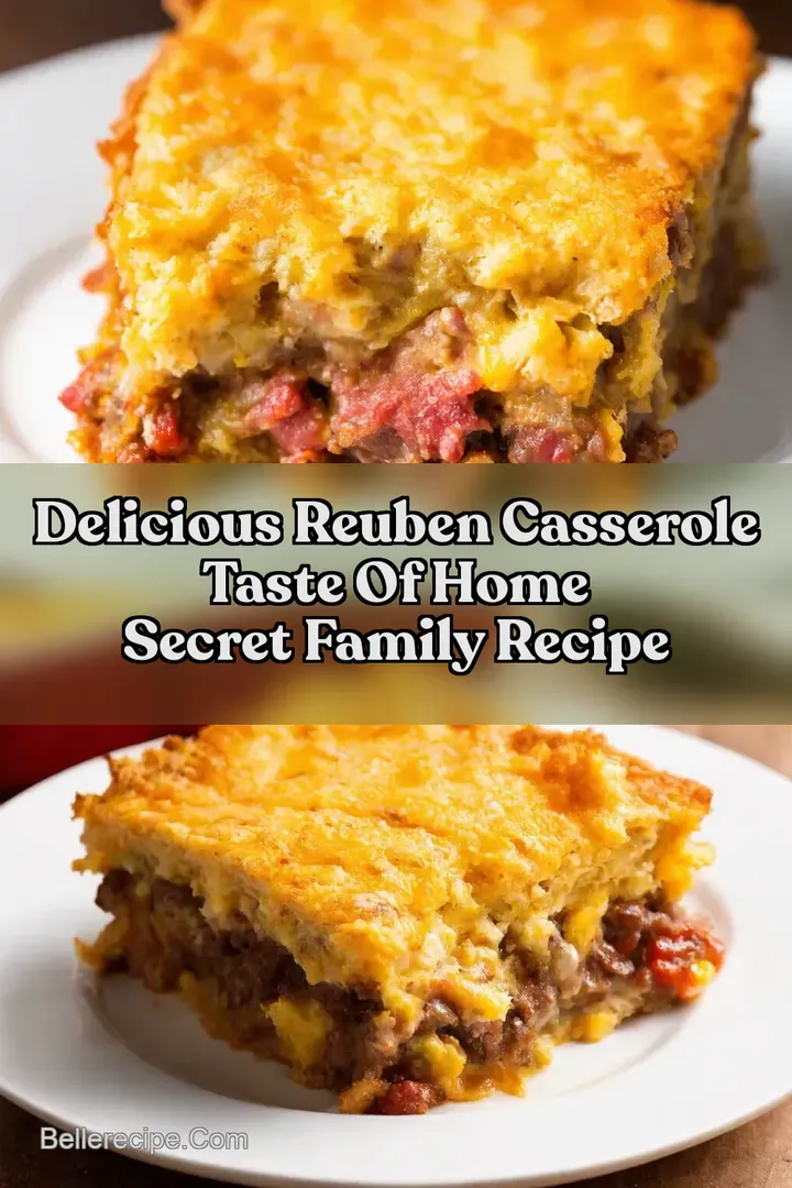 Delicious Reuben Casserole Taste of Home Secret Family Recipe