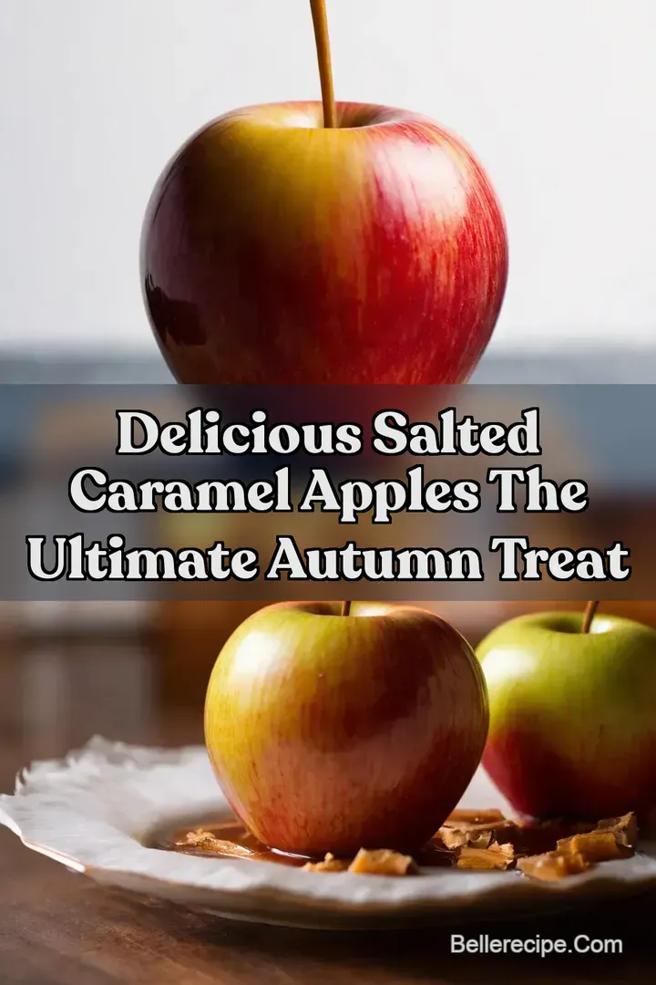 Delicious Salted Caramel Apples The Ultimate Autumn Treat : PIN FOR LATER Delicious Salted Caramel Apples The Ultimate Autumn Treat