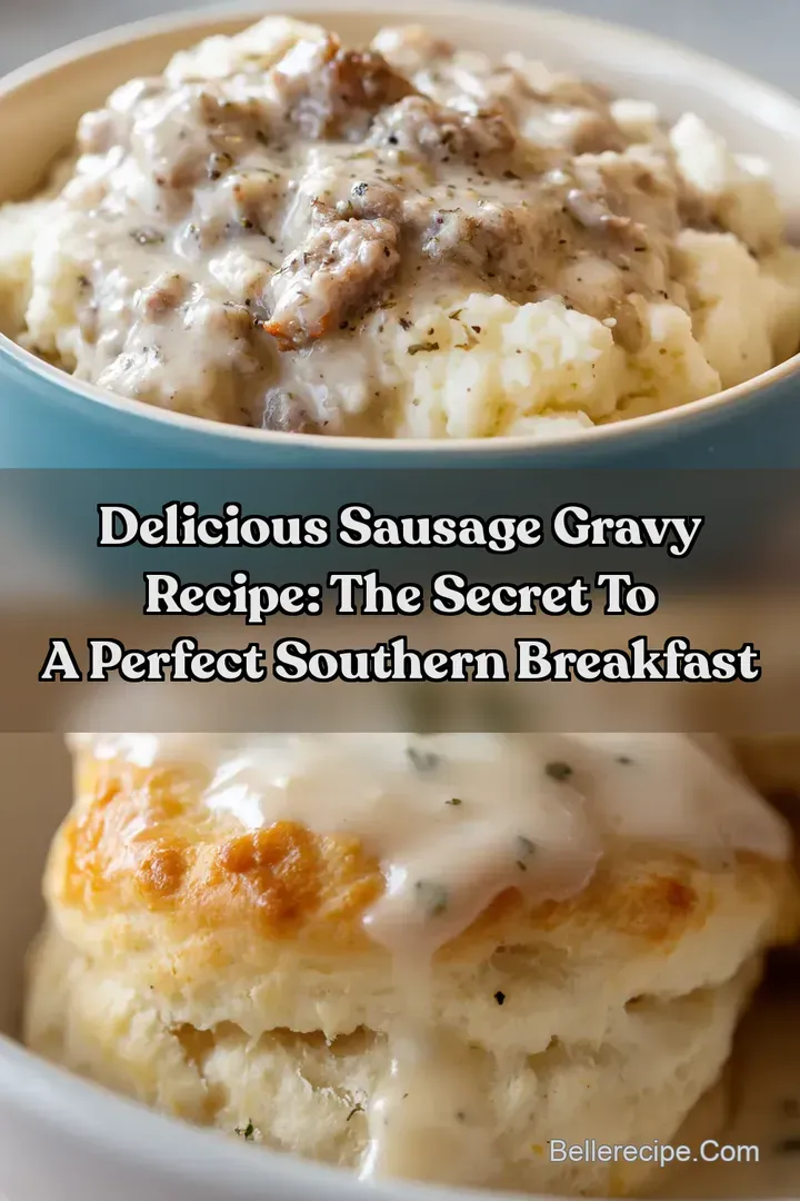 Delicious Sausage Gravy Recipe: The Secret to a Perfect Southern Breakfast