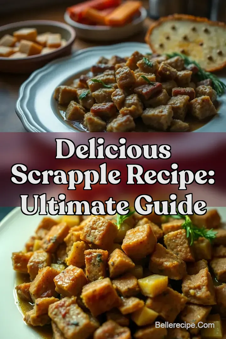 Delicious Scrapple Recipe: Ultimate Guide