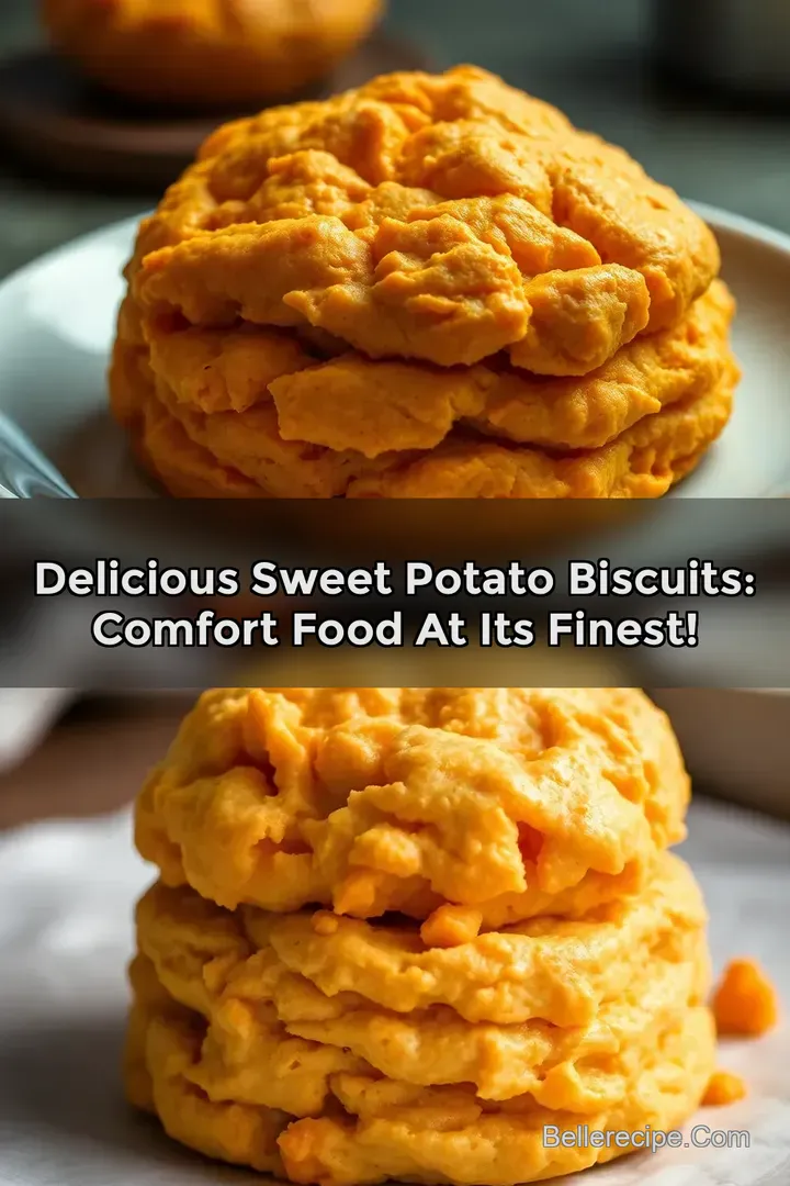 Delicious Sweet Potato Biscuits: Comfort Food at Its Finest!