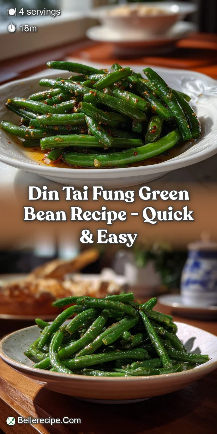 Up-close shot of vibrant green beans, slightly wrinkled and flecked with brown, revealing a delightful crispness and tempt...