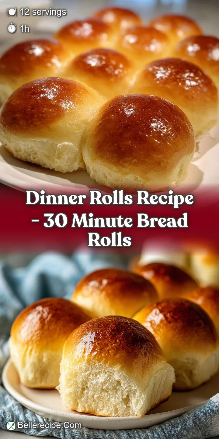 Soft, pillowy dinner roll close-up, golden crust with a dusting of flour, hinting at a warm, melt-in-your-mouth experience.