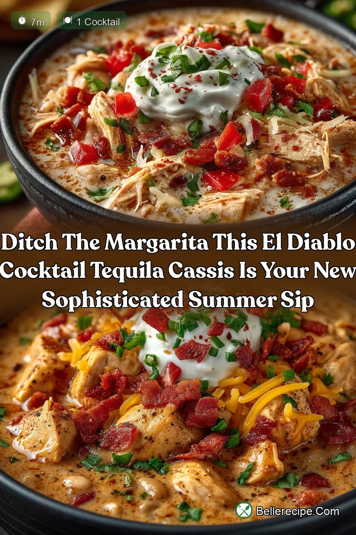 Ditch the Margarita This El Diablo Cocktail Tequila Cassis is your new sophisticated summer sip