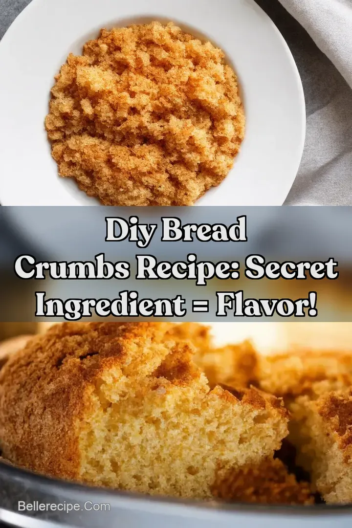 DIY Bread Crumbs Recipe: Secret Ingredient = FLAVOR! : PIN FOR LATER DIY Bread Crumbs Recipe: Secret Ingredient = FLAVOR!