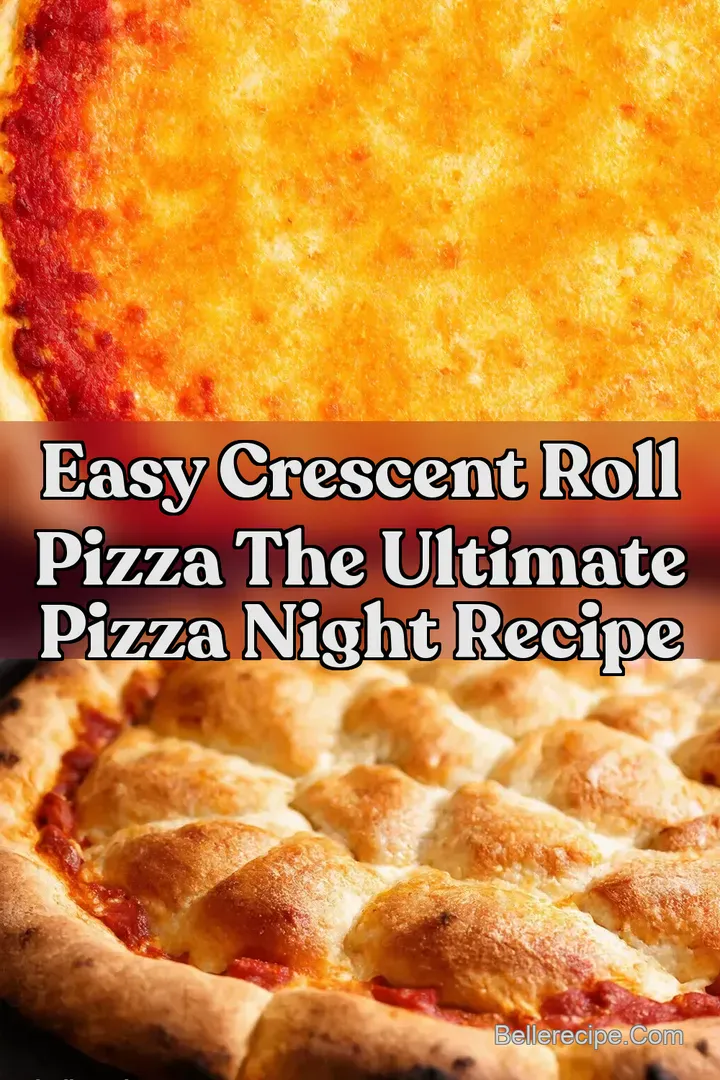 Easy Crescent Roll Pizza The Ultimate Pizza Night Recipe