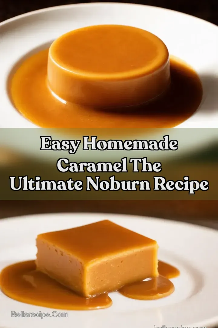 Easy Homemade Caramel The Ultimate NoBurn Recipe : PIN FOR LATER Easy Homemade Caramel The Ultimate NoBurn Recipe