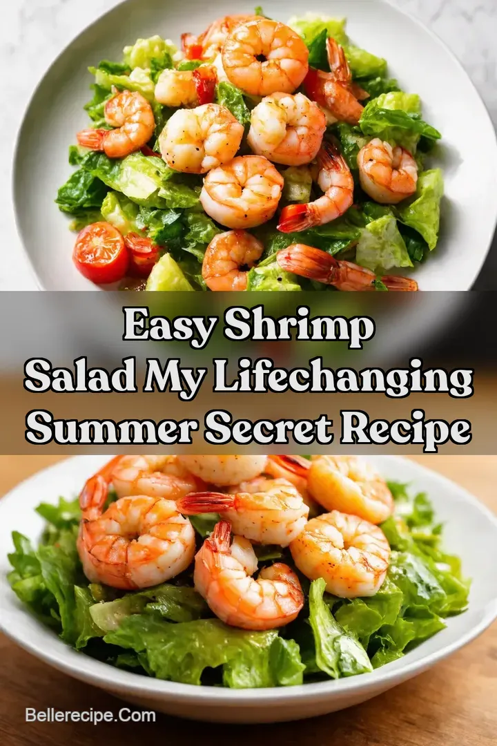 Easy Shrimp Salad My LifeChanging Summer Secret Recipe