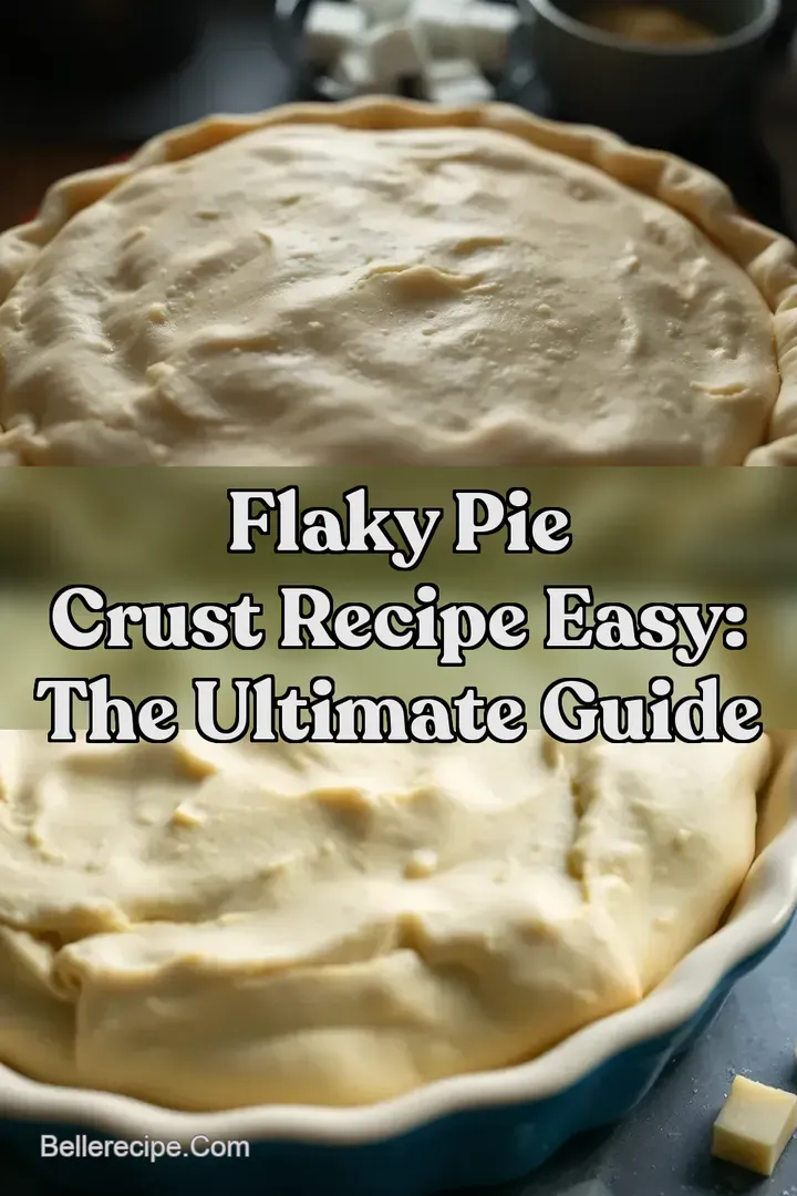 Flaky Pie Crust Recipe Easy: The Ultimate Guide