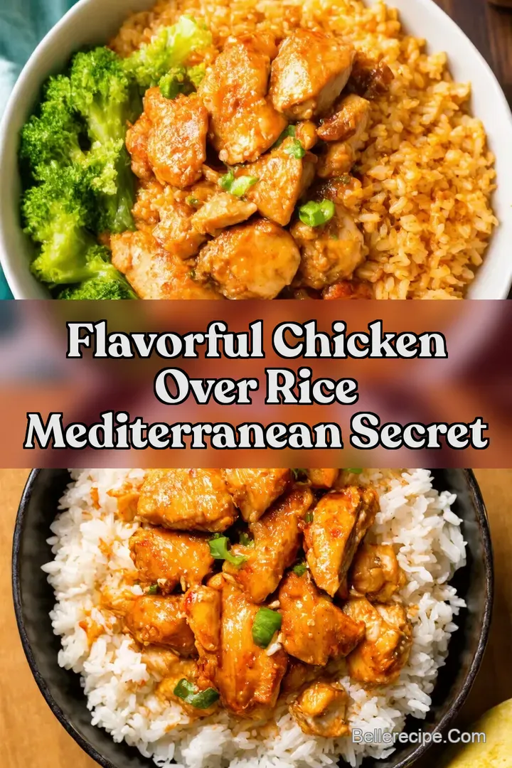 Flavorful Chicken Over Rice Mediterranean Secret