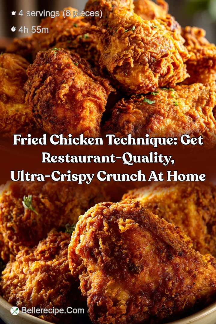 Fried Chicken Technique: Get Restaurant-Quality Ultra-Crispy Crunch at Home