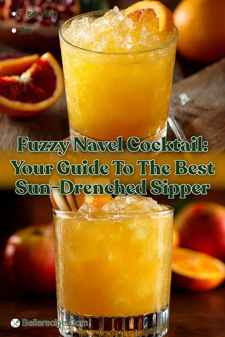 Fuzzy Navel Cocktail: Your Guide to the Best Sun-Drenched Sipper