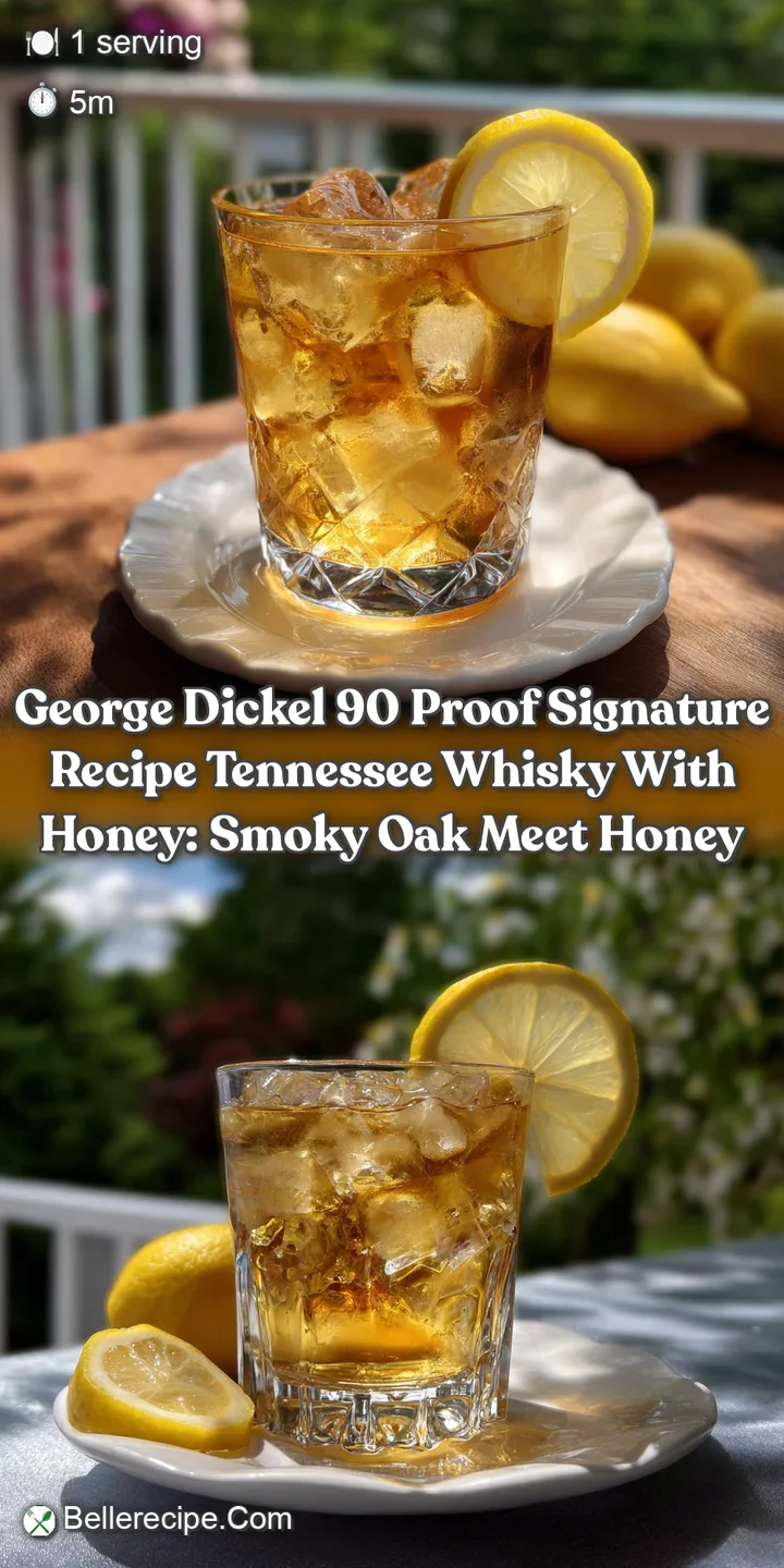 Close-up shot of honey drizzling down the sides of the glass, creating a visually appealing texture against the golden whi...