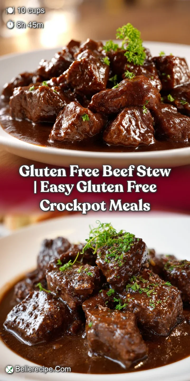 Close-up of tender, glistening beef chunks and vibrant vegetables coated in a thick, glossy brown gravy.