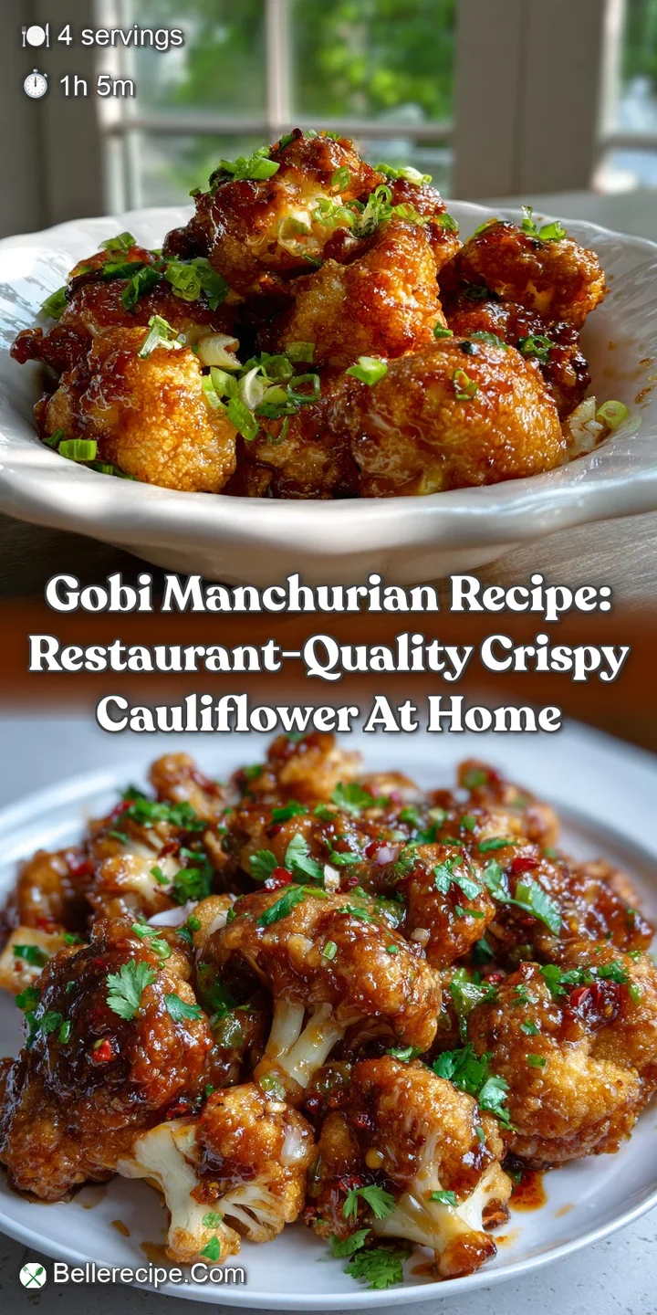 Gobi Manchurian Recipe: Restaurant-Quality Crispy Cauliflower at Home