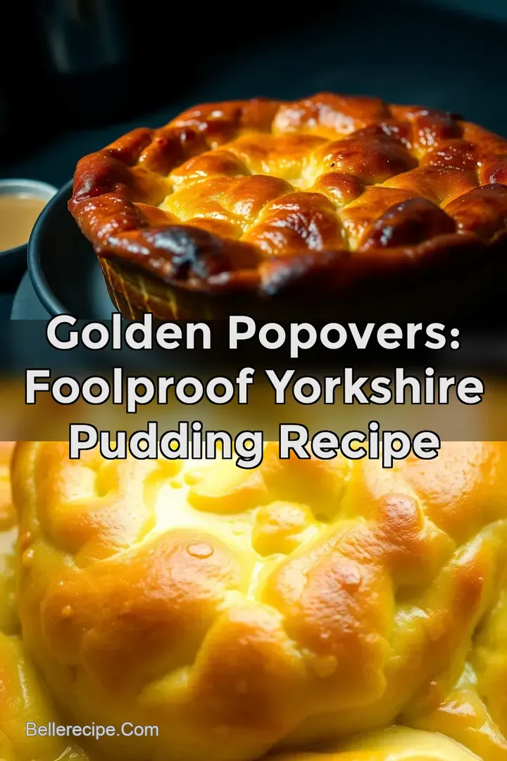 Golden Popovers: Foolproof Yorkshire Pudding Recipe