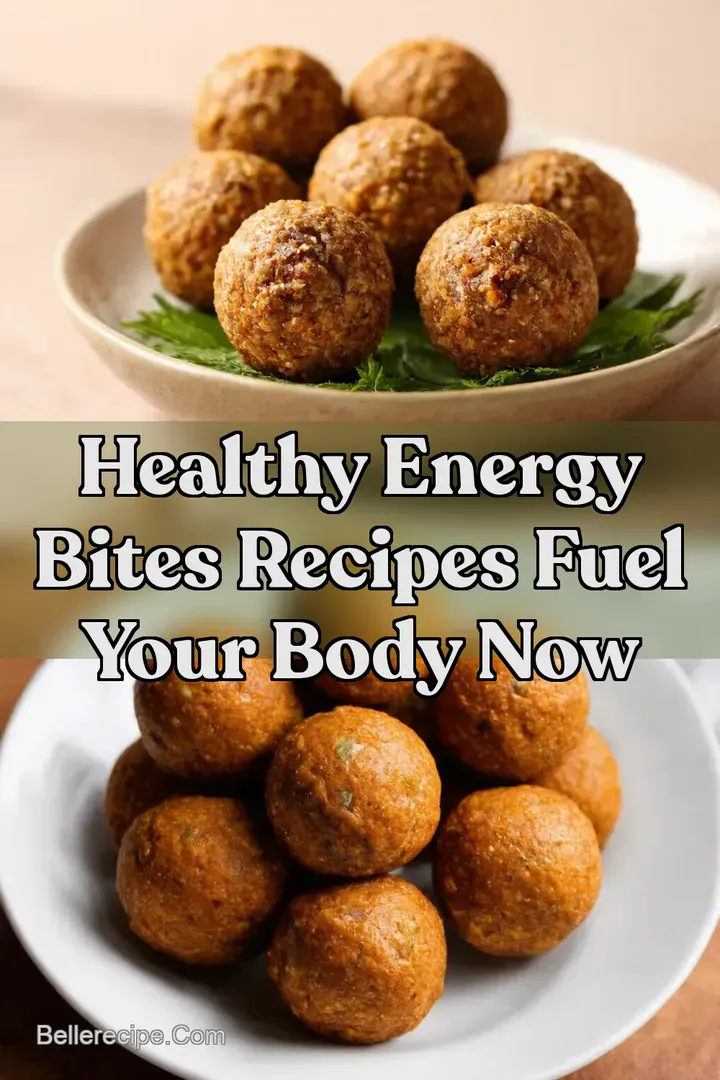 Healthy Energy Bites Recipes Fuel Your Body Now