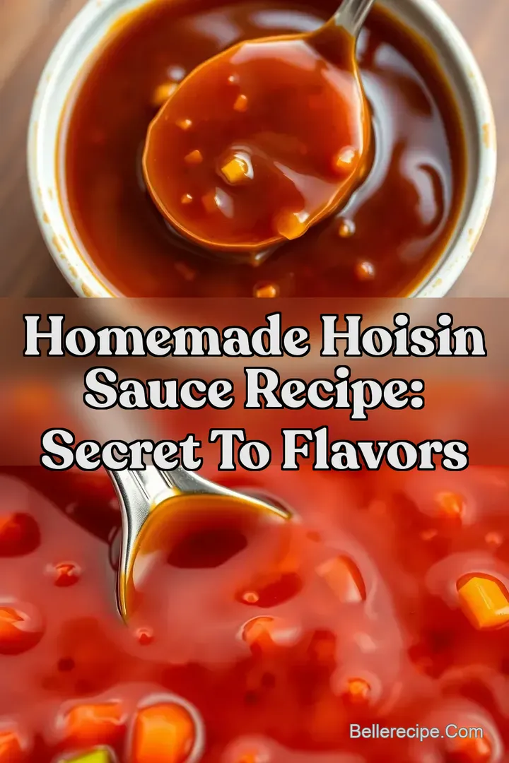 Homemade Hoisin Sauce Recipe: Secret to Flavors