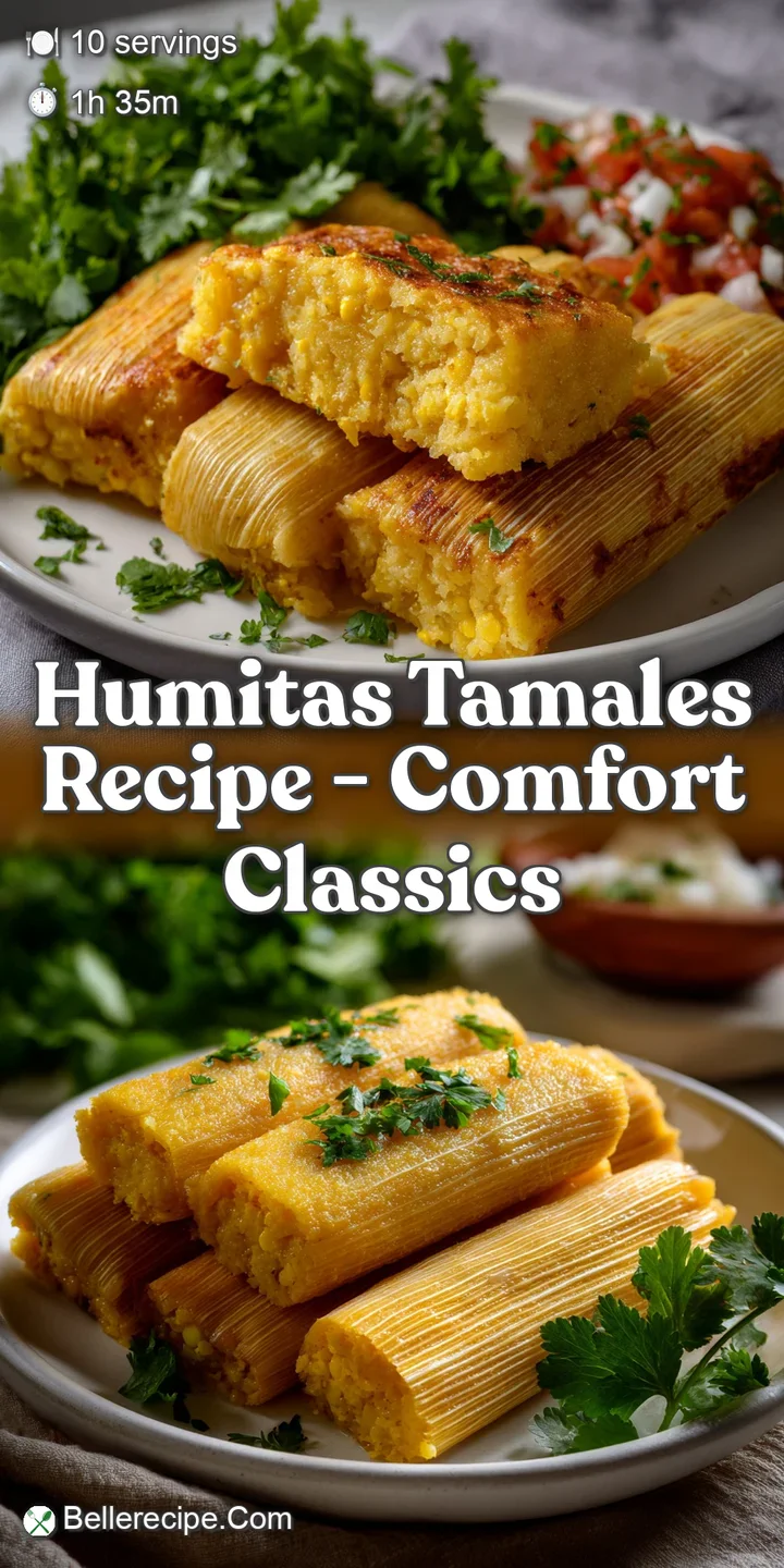 Close-up of a warm, golden-hued tamale; the creamy corn filling contrasts the vibrant green of the corn husk wrapping it.