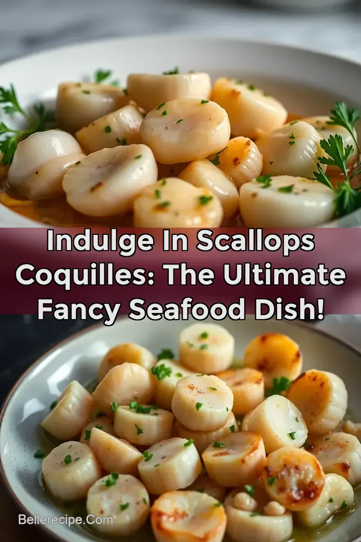 Indulge in Scallops Coquilles: The Ultimate Fancy Seafood Dish!