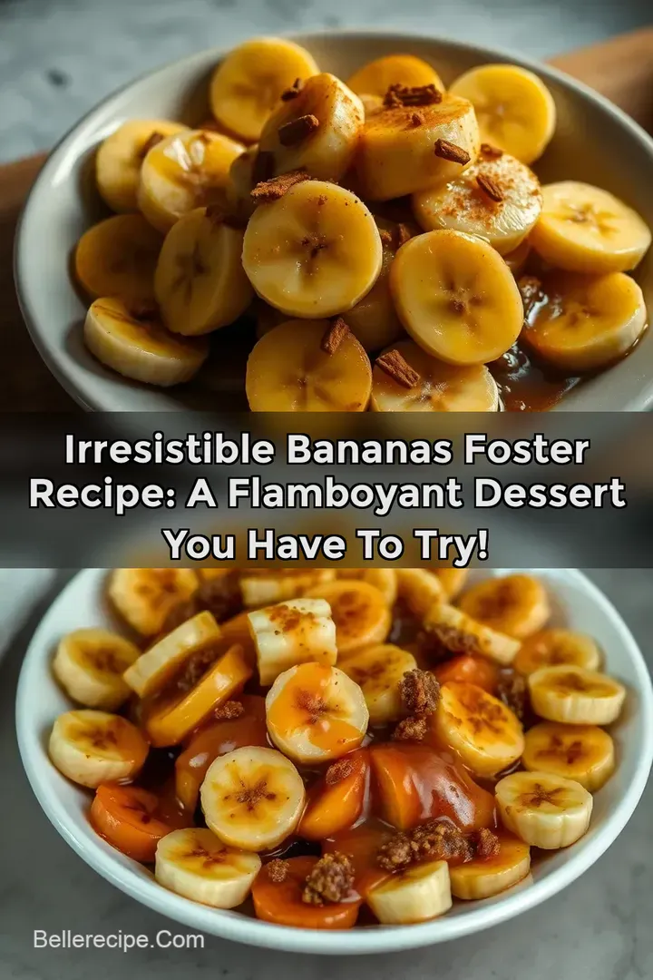 Irresistible Bananas Foster Recipe: A Flamboyant Dessert You Have to Try!