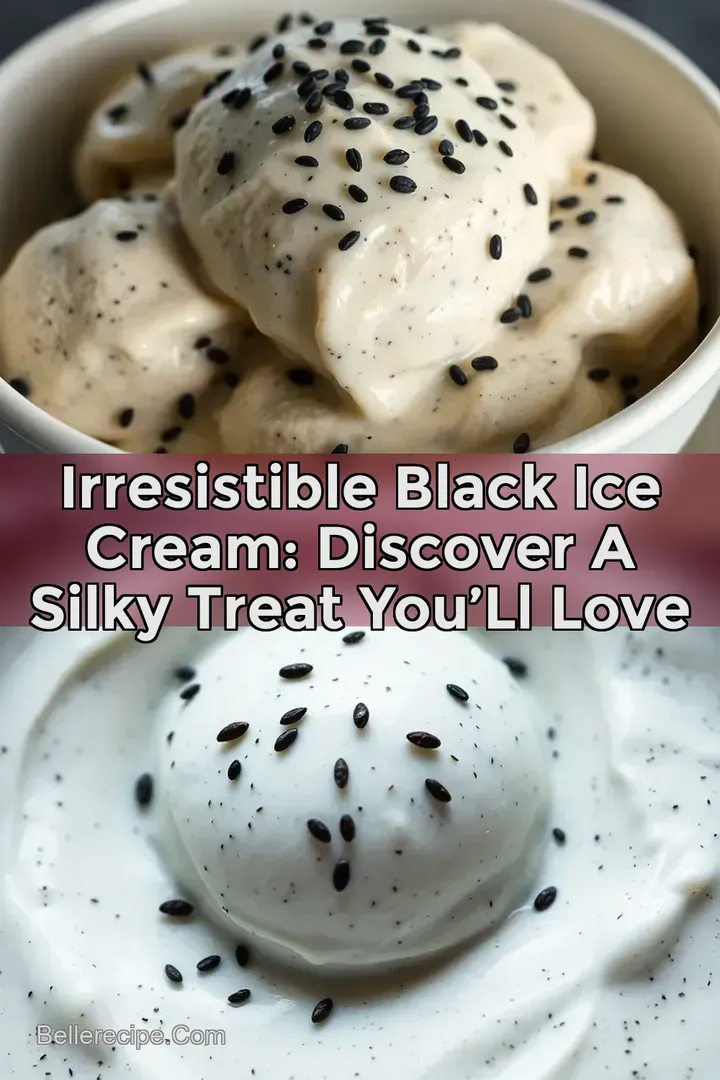 Irresistible Black Ice Cream: Discover a Silky Treat You&rsquo;ll Love