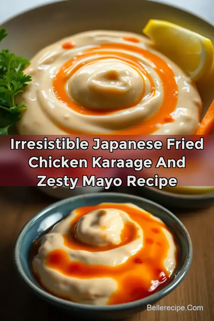 Irresistible Japanese Fried Chicken Karaage and Zesty Mayo Recipe