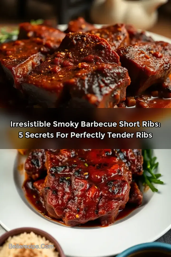 Irresistible Smoky Barbecue Short Ribs: 5 Secrets for Perfectly Tender Ribs