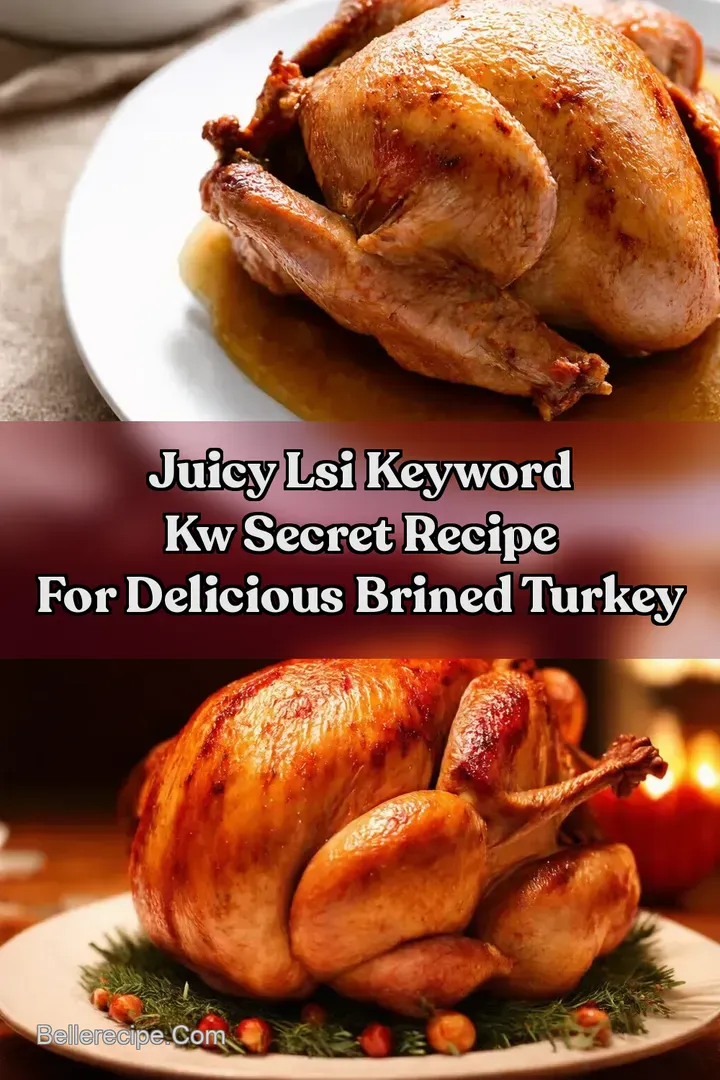Juicy LSI keyword kw Secret Recipe For Delicious Brined Turkey