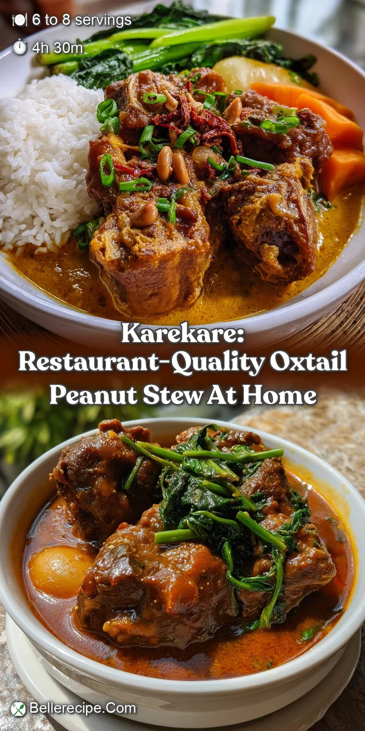 KareKare: Restaurant-Quality Oxtail Peanut Stew at Home