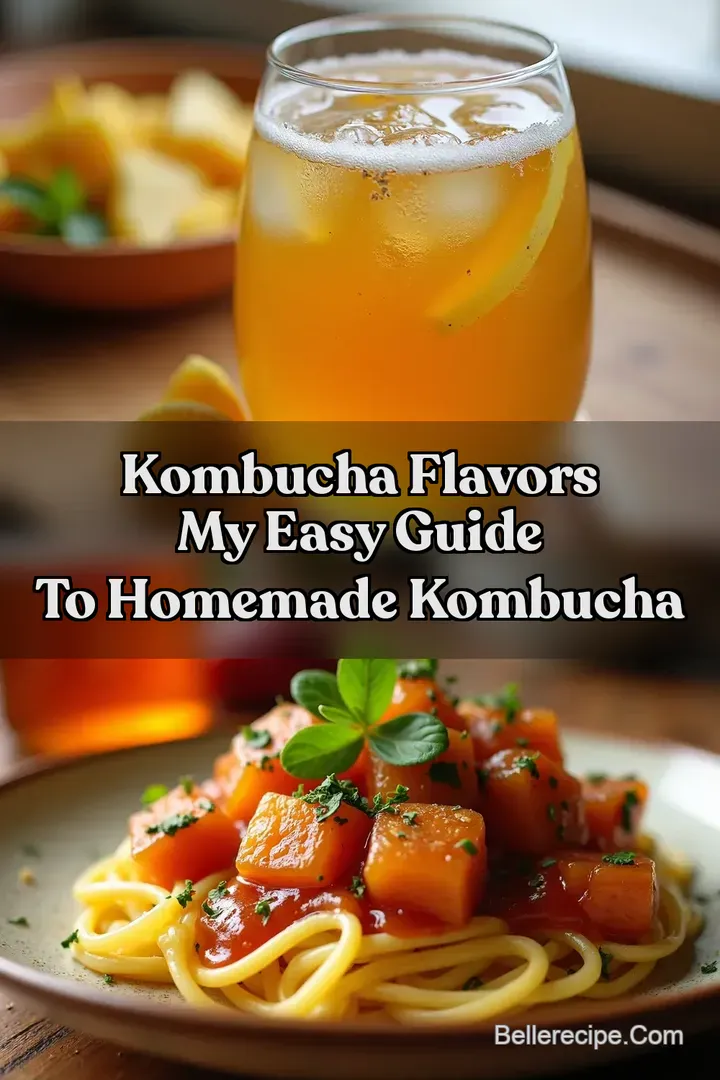 Kombucha Flavors My Easy Guide to Homemade Kombucha