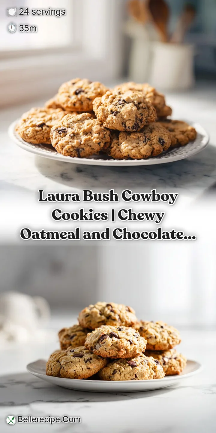 Close-up of a cookie revealing melted chocolate chips, crunchy pecans, and soft oats.