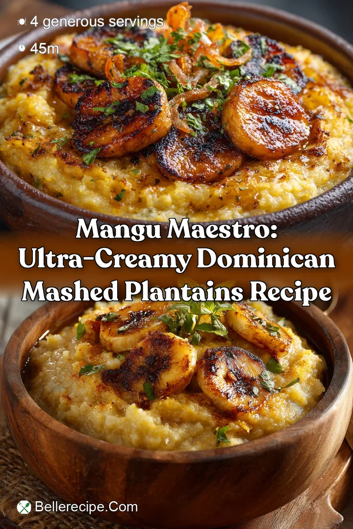 Mangu Maestro: Ultra-Creamy Dominican Mashed Plantains Recipe