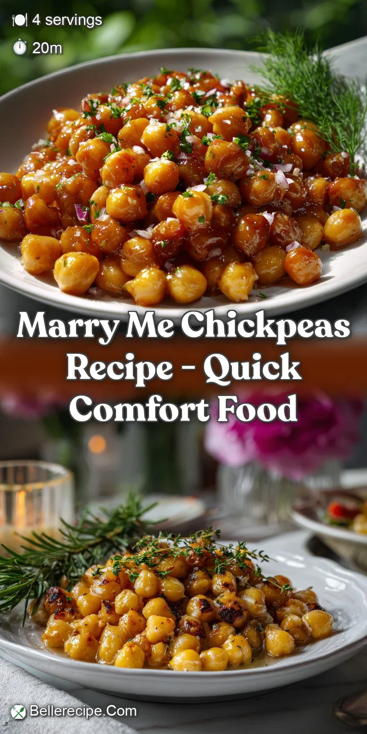 Close-up of a bubbling, creamy chickpea stew, rich in color, with flecks of green herbs, promising warmth and deliciousness.