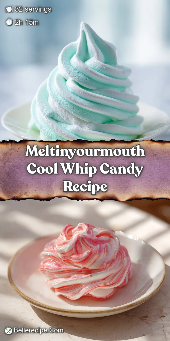 Close-up of pastel candy; swirls of color & soft texture entice, with a light dusting of sweetness on the irresistible treat.