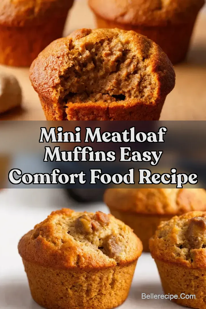 Mini Meatloaf Muffins Easy Comfort Food Recipe