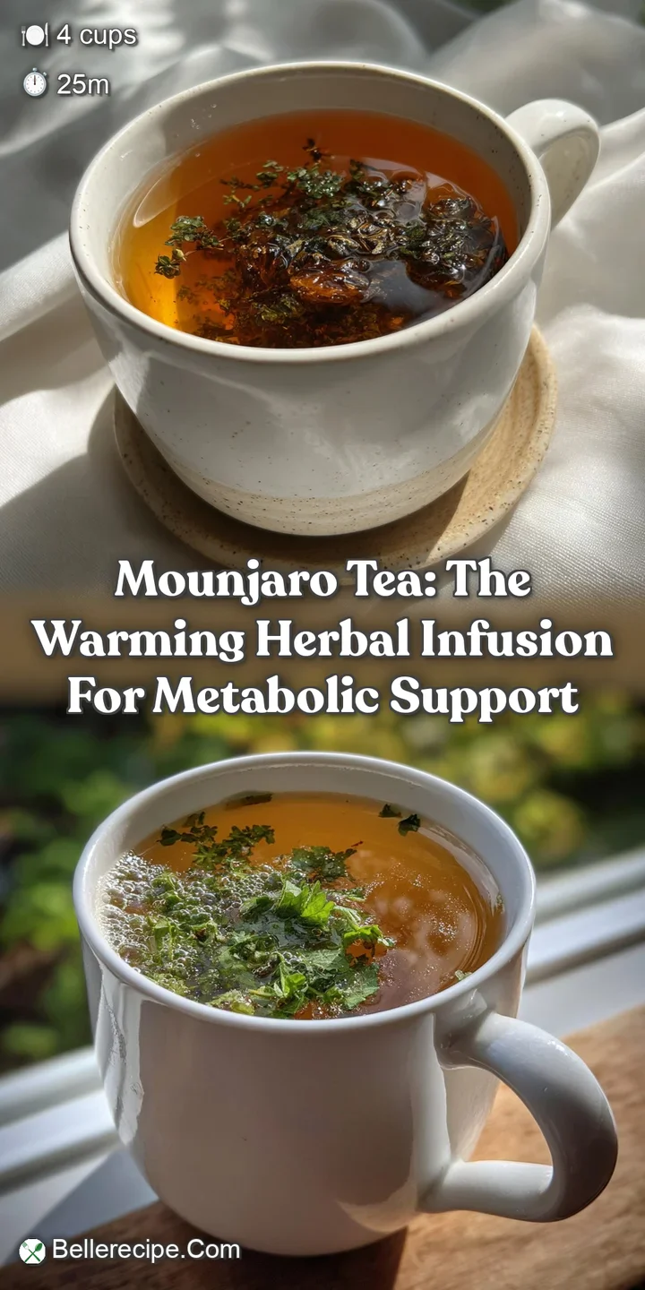 Mounjaro Tea: The Warming Herbal Infusion for Metabolic Support