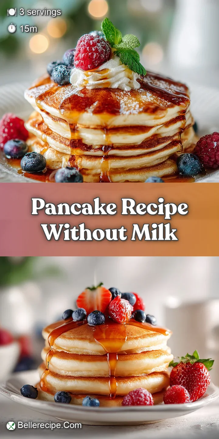 Close-up of a warm, fluffy pancake revealing its airy texture. Bubbles hint at a light batter, promising a delicious first...