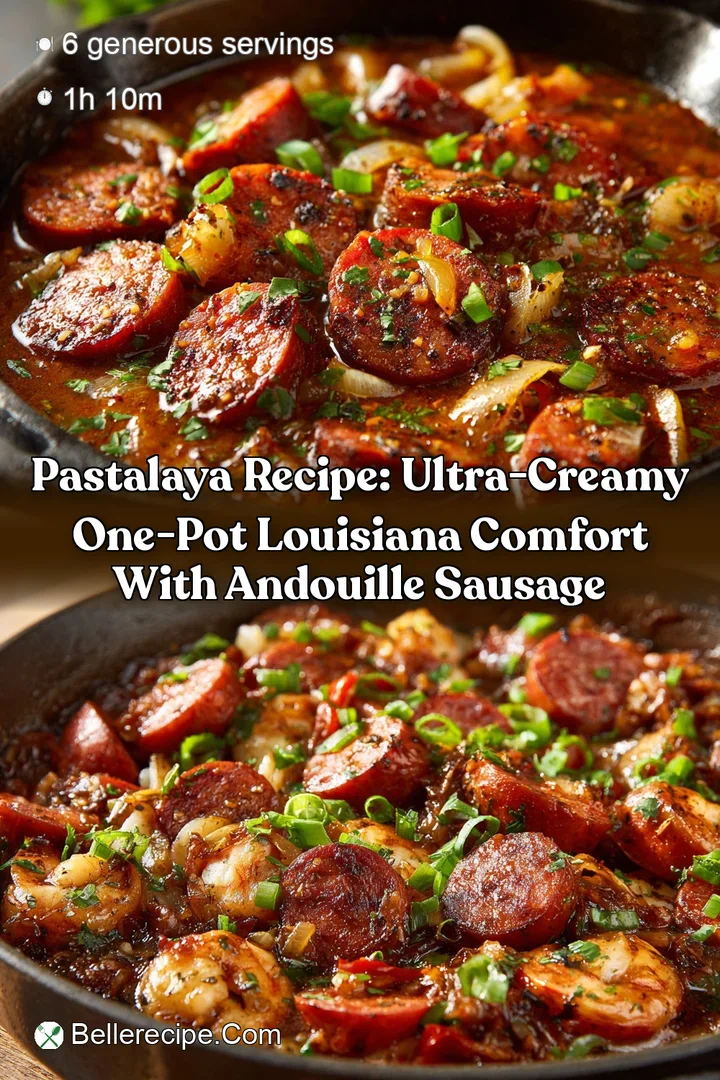Pastalaya Recipe: Ultra-Creamy One-Pot Louisiana Comfort with Andouille Sausage