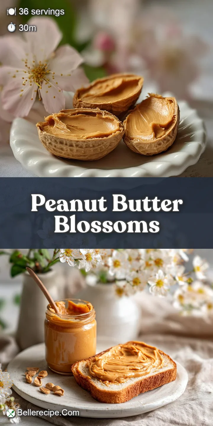 Close-up of a peanut butter blossom cookie; soft, sugary edges around a smooth, dark chocolate Hershey's Kiss. Mouthwatering.