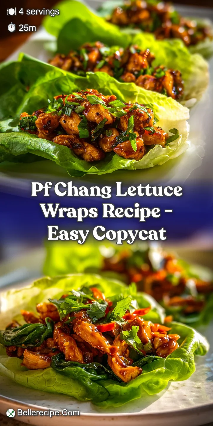 Close-up of a lettuce wrap filled with savory ground meat, showcasing the textural contrast of crisp lettuce and crunchy n...