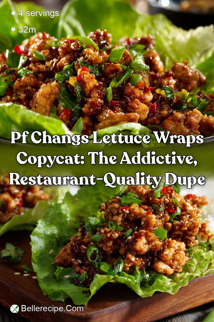 PF Changs Lettuce Wraps Copycat: The Addictive Restaurant-Quality Dupe