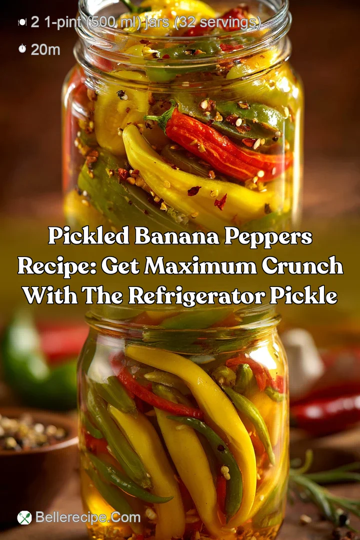 Pickled Banana Peppers Recipe: Get Maximum Crunch with the Refrigerator Pickle