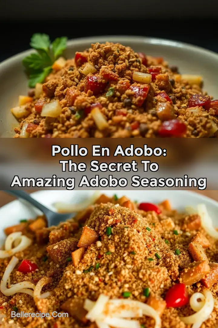 Pollo En Adobo: The Secret to Amazing Adobo Seasoning